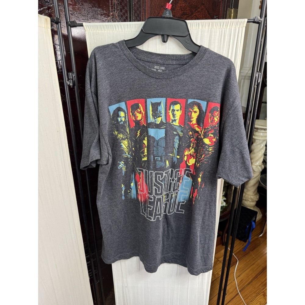 Justice League DC Comics Men Graphic T-Shirt Batman Superman Flash Wonder Woman